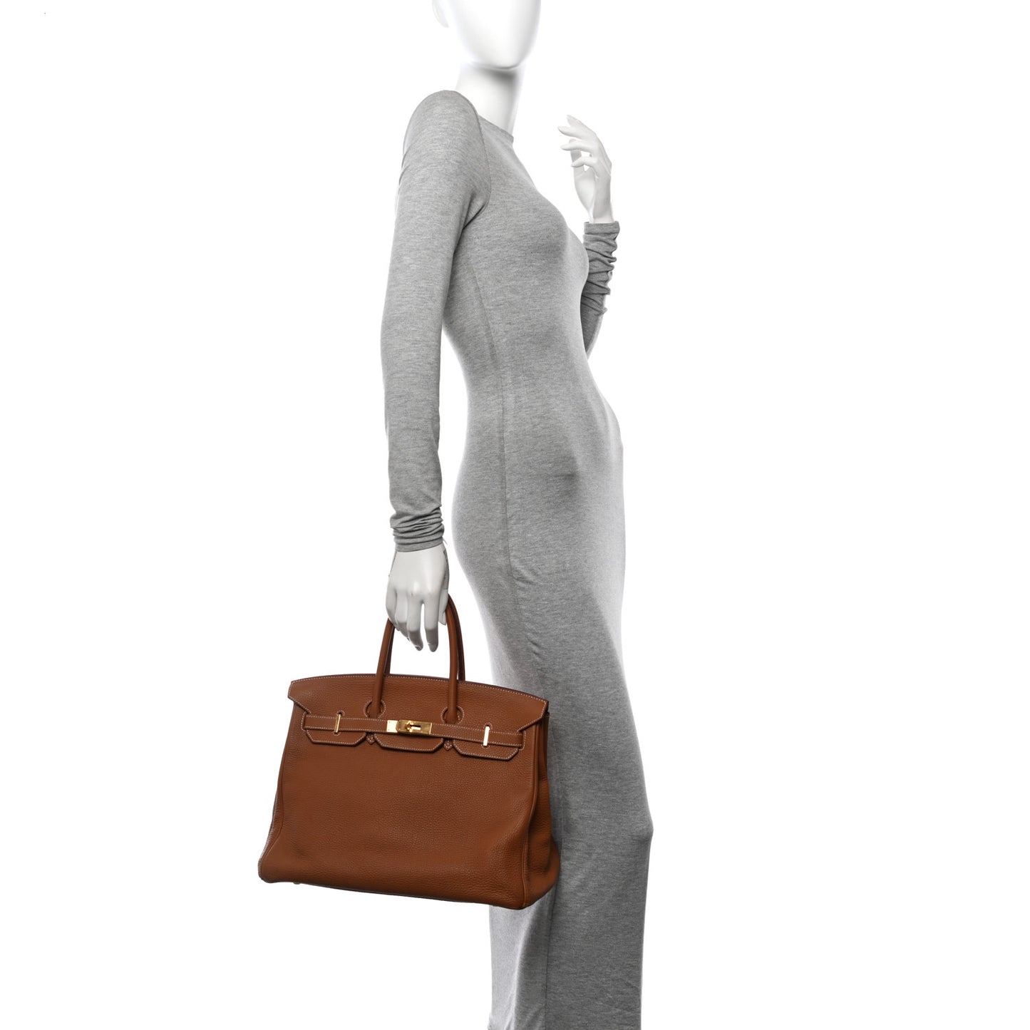 Togo Birkin 35 Gold