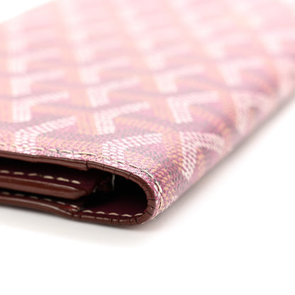Goyard Goyardine Richelieu Wallet Burgundy 8 of 9