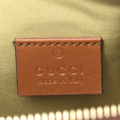 Gucci Vintage Canvas Calfskin Web Belted iPhone Case 95 38 Sand Cuir 6 of 10