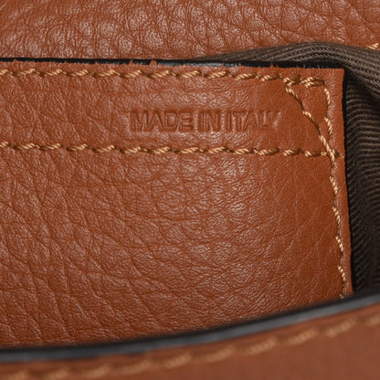 Chloe Calfskin Medium Marcie Round Crossbody Bag Tan 7 of 8