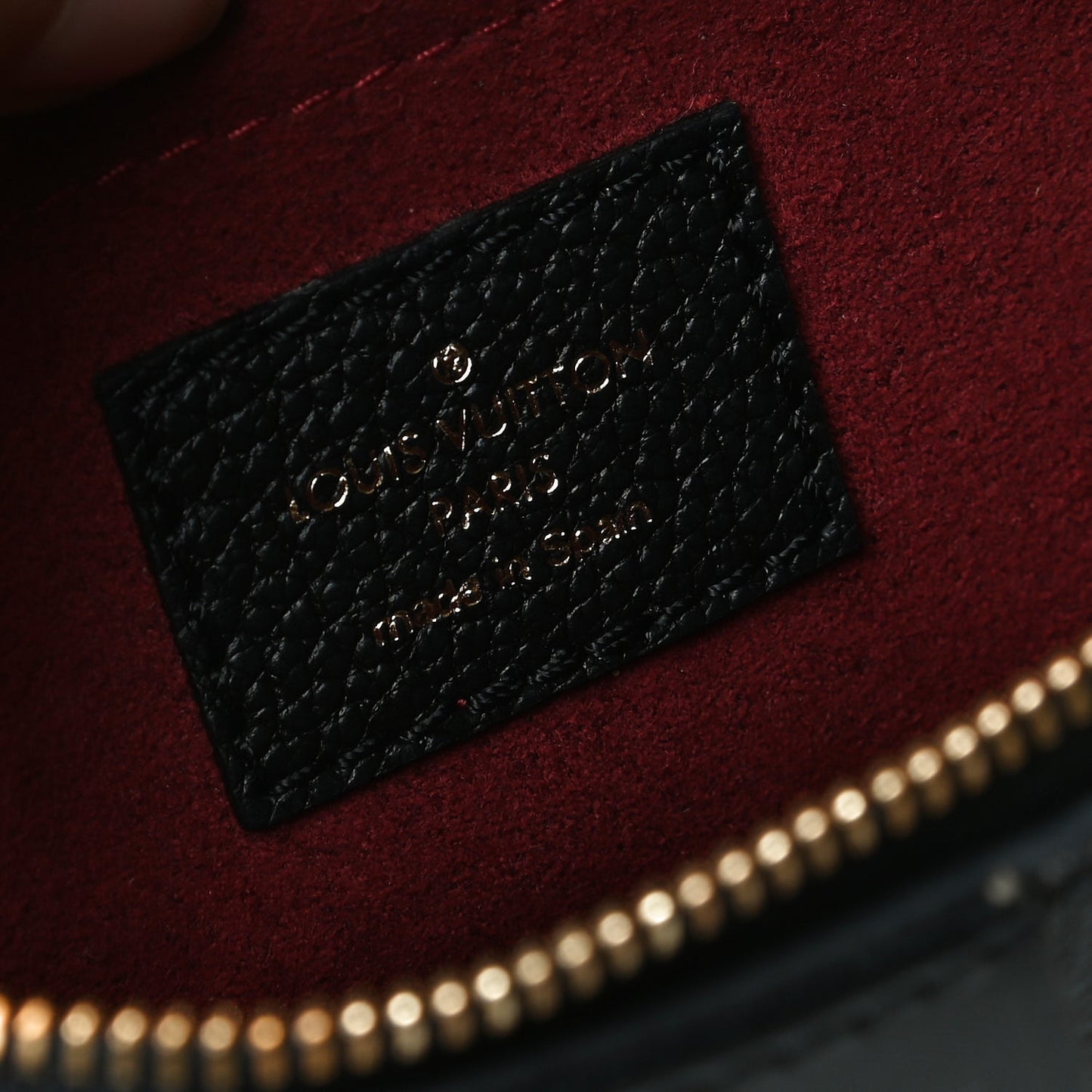 Empreinte Monogram Giant Multi Pochette Accessories Large Pochette Black Beige
