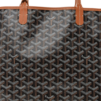 Goyard Goyardine Saint Louis PM Black Gold 10 of 12
