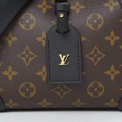 Louis Vuitton Monogram Petite Malle Souple Black 9 of 11