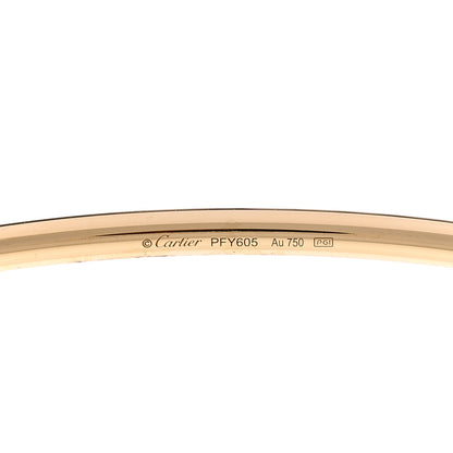 Cartier 18K Yellow Gold Diamond Juste Un Clou Necklace 3 of 4