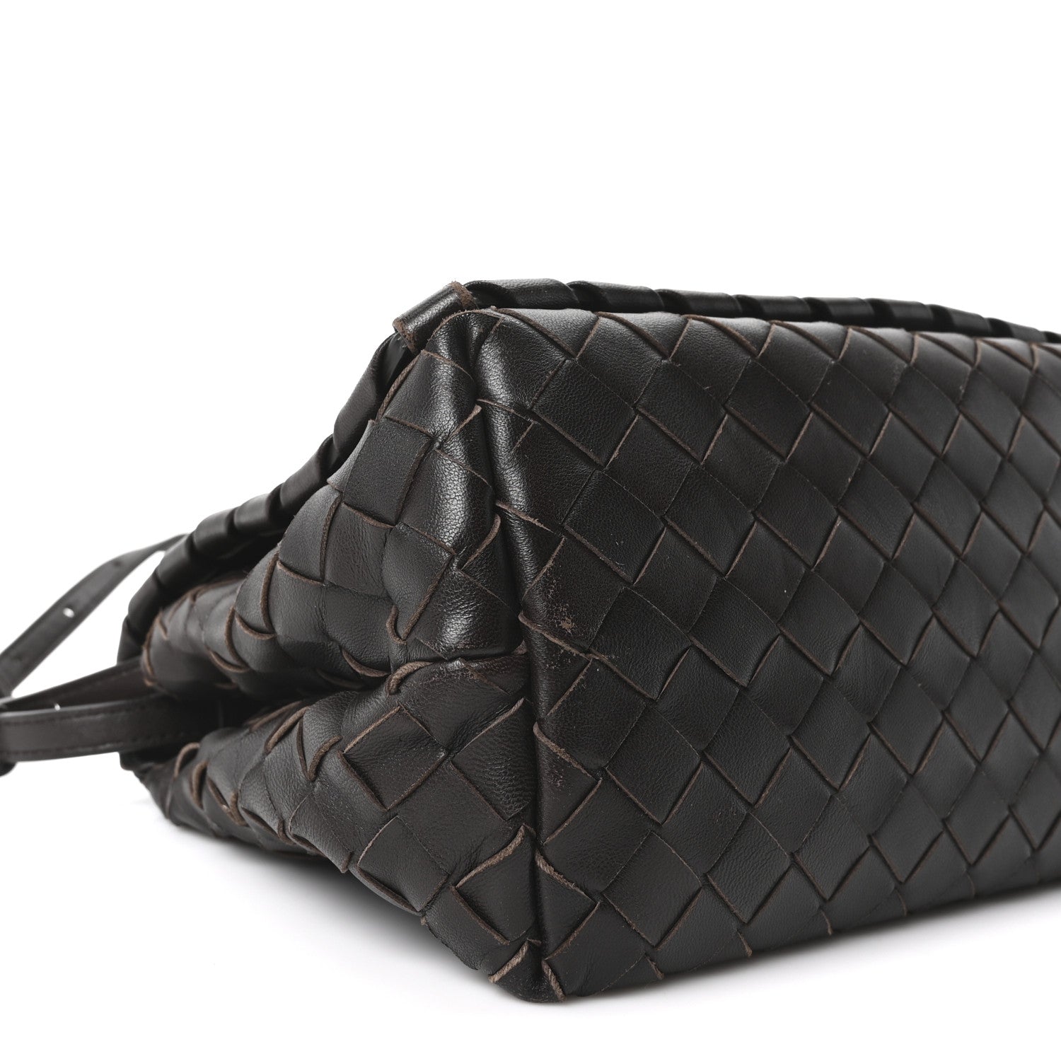 Bottega Veneta Nappa Intrecciato Crossbody Messenger Flap Ebano 9 of 10