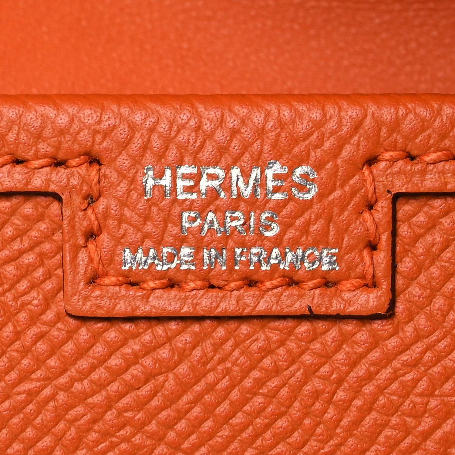 Hermes Epsom Jige Elan 29 Clutch Orange 6 of 12