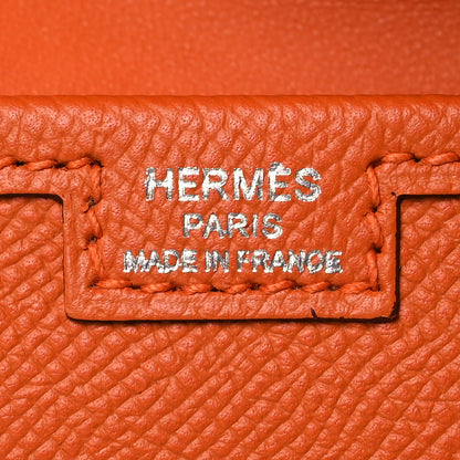 Hermes Epsom Jige Elan 29 Clutch Orange 6 of 12