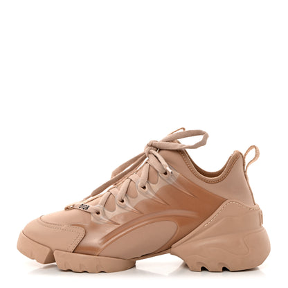 Christian Dior Neoprene Rubber Womens D-Connect Sneakers 36.5 Nude 1 of 10