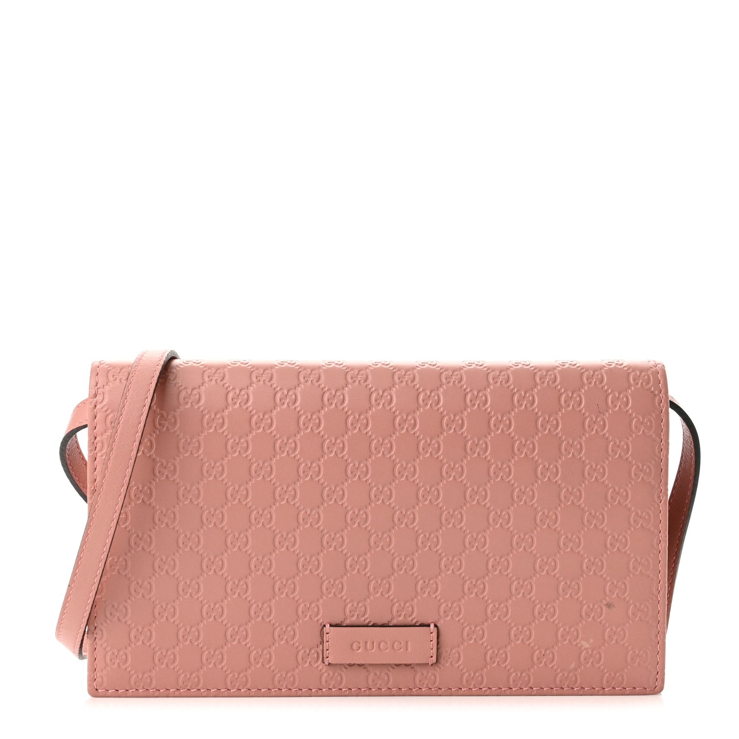 Microguccissima Crossbody Wallet Soft Pink