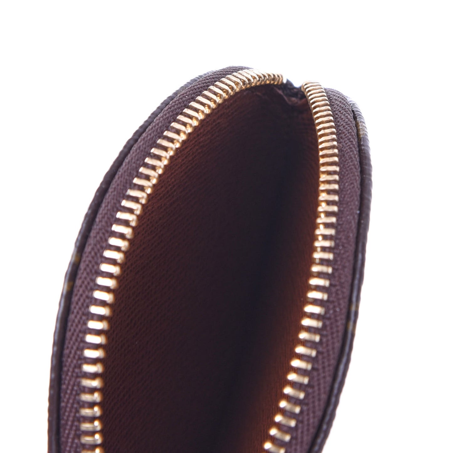 Monogram Round Coin Purse