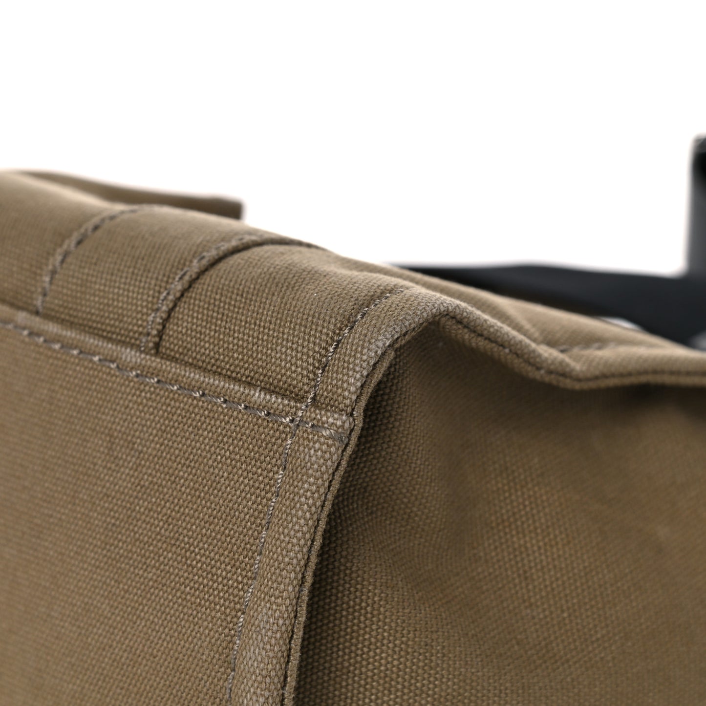Cotton Canvas Small The Traveler Tote Bag Slate Green