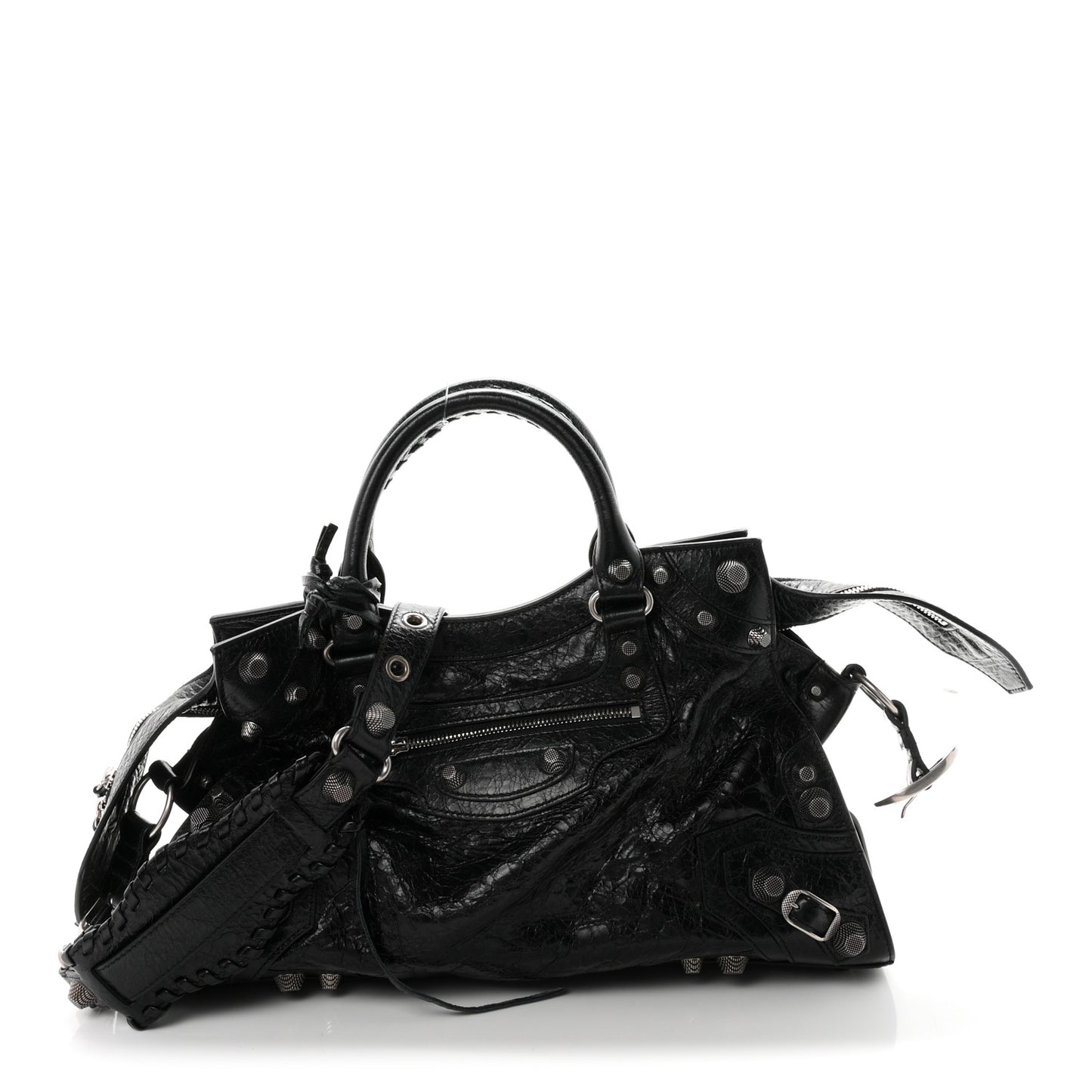 Agneau Arena Neo Cagole City Handbag Black