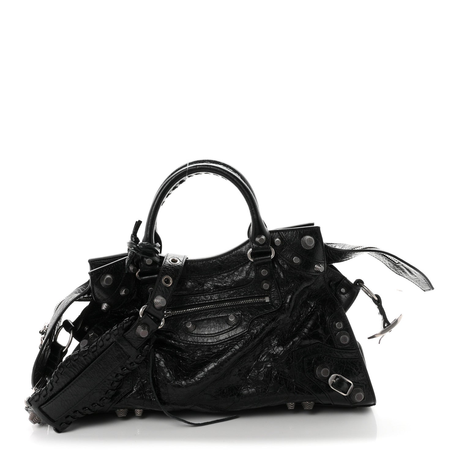 Balenciaga Agneau Arena Neo Cagole City Handbag Black 1 of 10