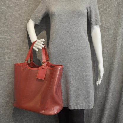 Louis Vuitton Epi Plage Baia Beach Tote Grenadine Red 2 of 8