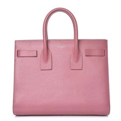 Saint Laurent Calfskin Small Sac De Jour Dark Rose 1 of 15
