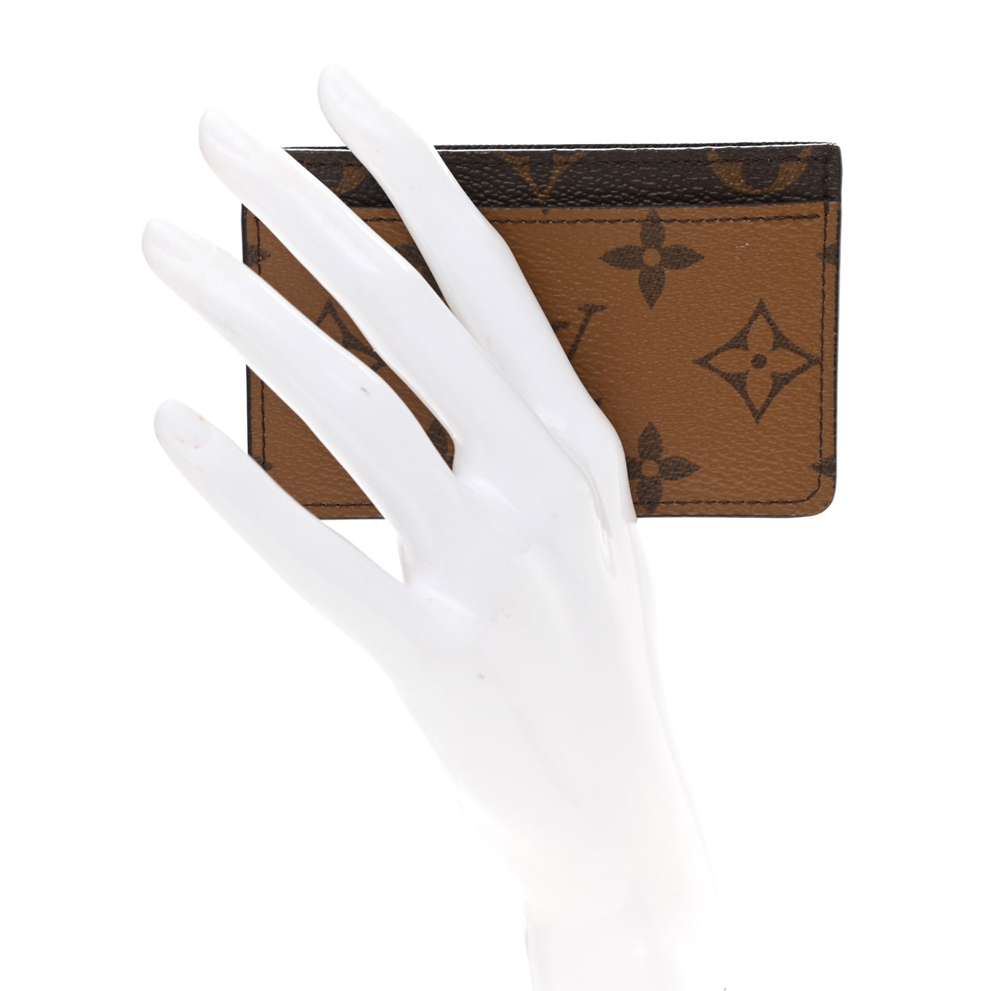 Reverse Monogram Card Holder