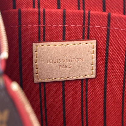 Louis Vuitton Monogram Neverfull MM GM Pochette Cherry 6 of 8
