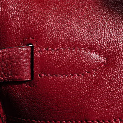 Hermes Fjord Birkin 35 Rouge H 21 of 27