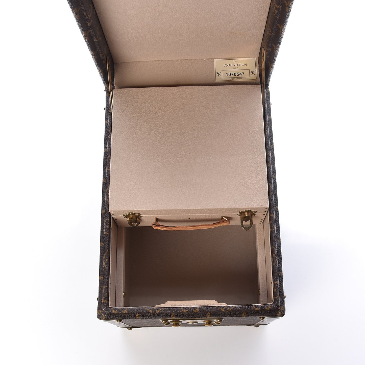 Monogram Boite Flacons Beauty Train Trunk Case