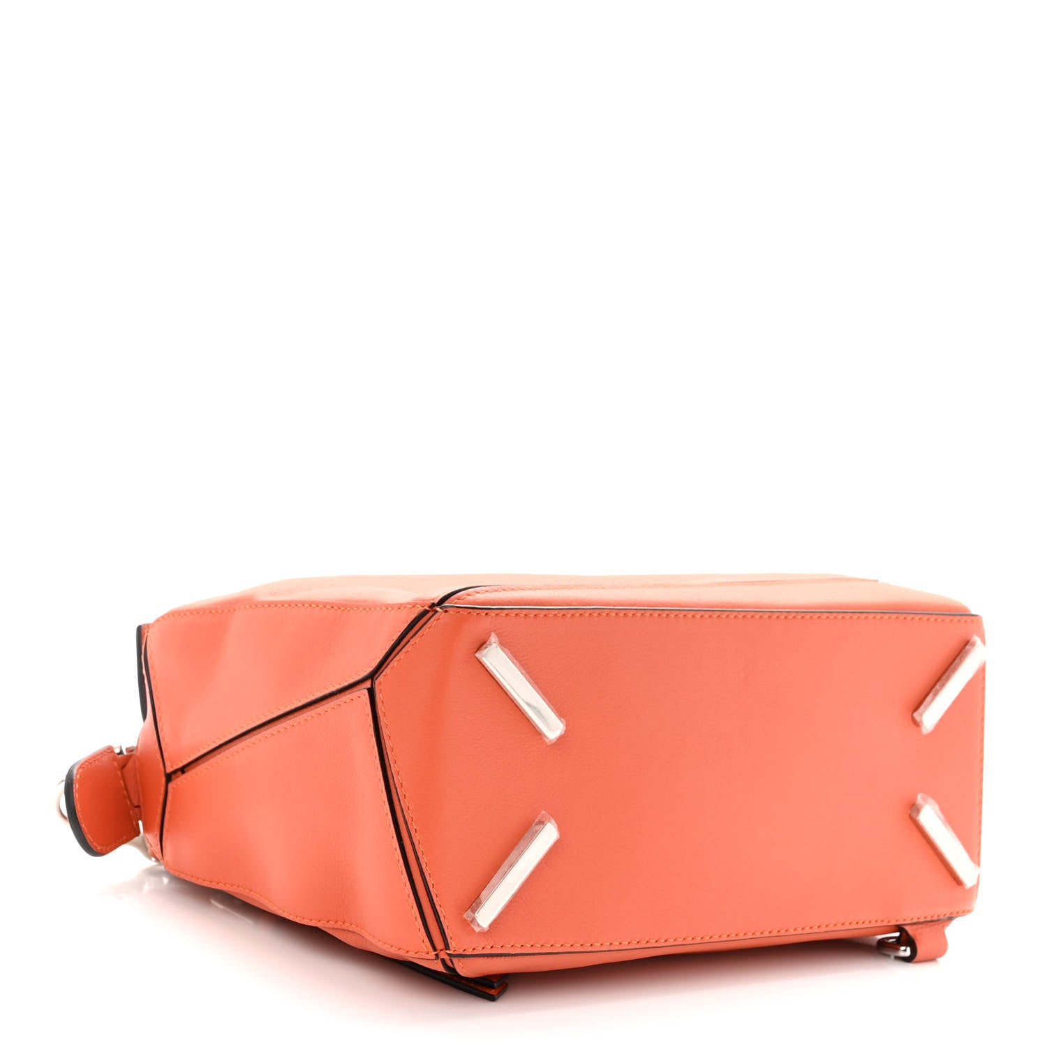 Loewe Calfskin Medium Puzzle Bag Coral 7 of 17