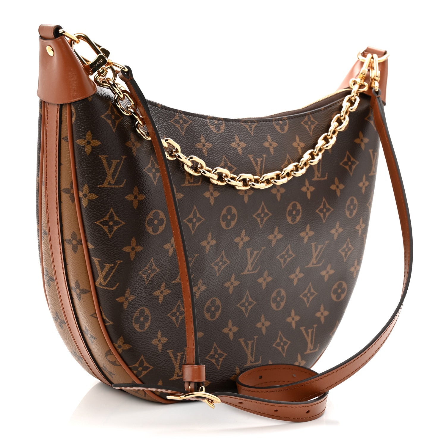 Louis Vuitton Reverse Monogram Loop Hobo 3 of 11
