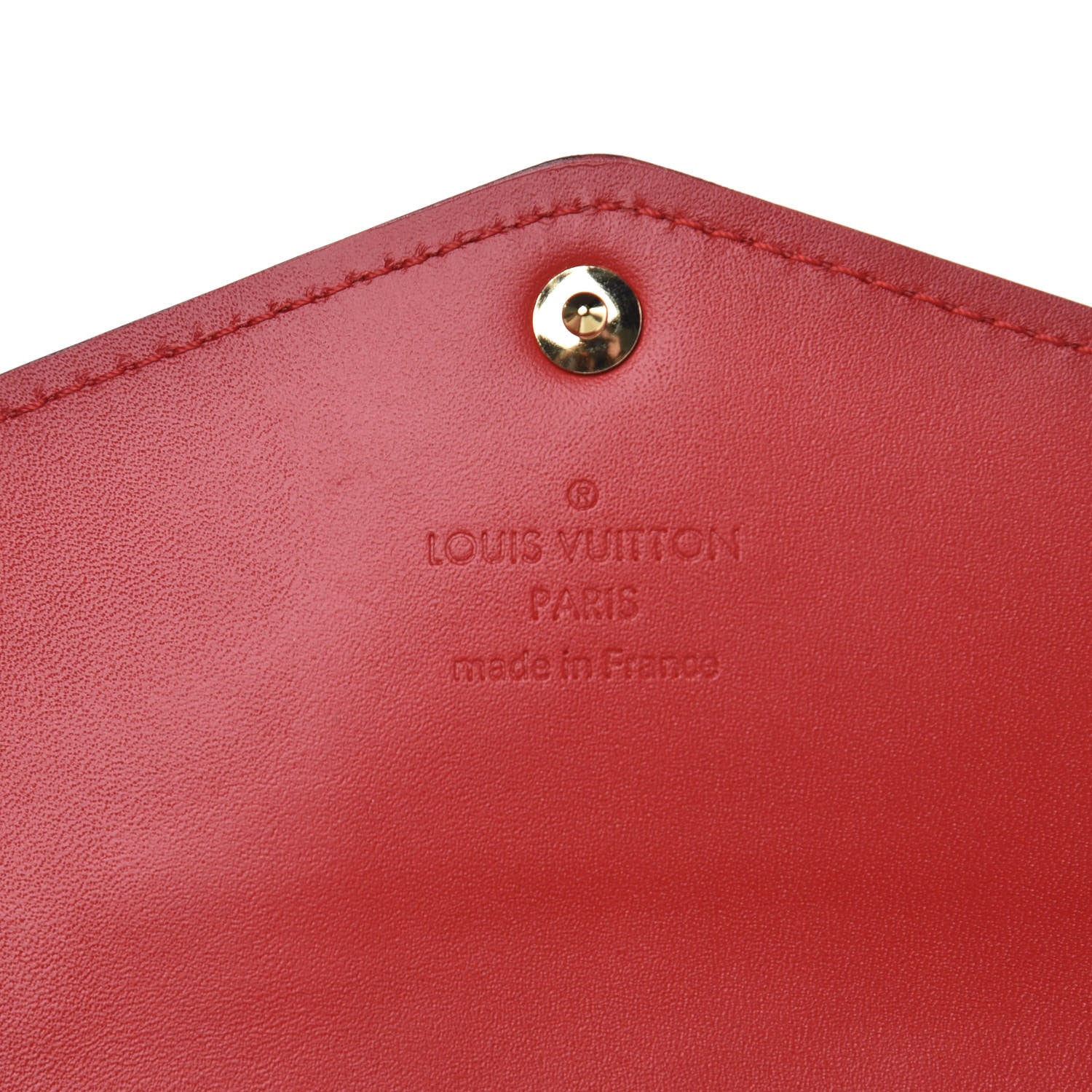 Louis Vuitton Vernis Sarah Compact Wallet Cherry 6 of 7