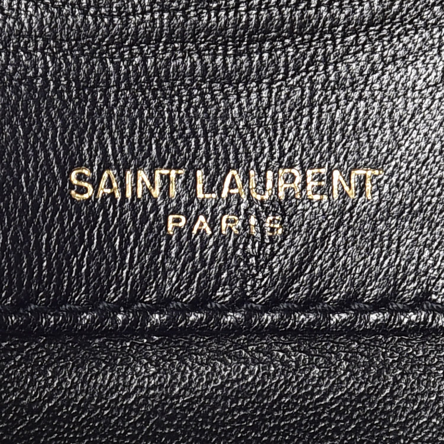 Saint Laurent Patent Calfskin Matelasse Monogram Small Vicky Chain Bag Black 8 of 11