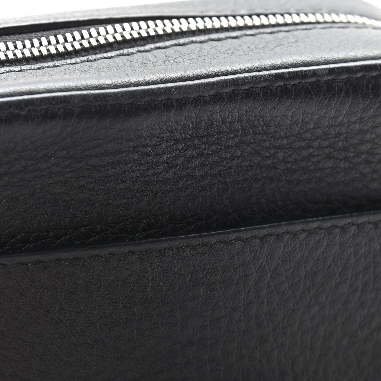 Balenciaga Calfskin Logo XS Everyday Camera Bag Black 10 of 11