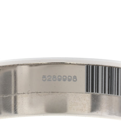 Hermes Matte Enamel Narrow Clic Clac HH Bracelet T5 Etain 5 of 7