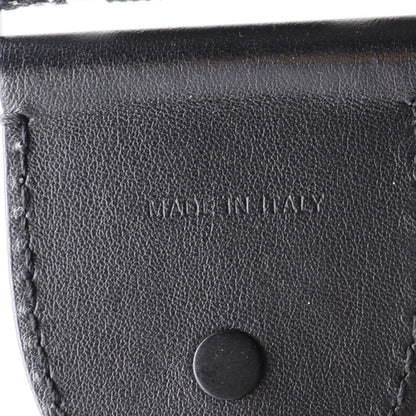 Christian Dior Canvas Embroidered Shoulder Strap Black Ultramatte 4 of 4