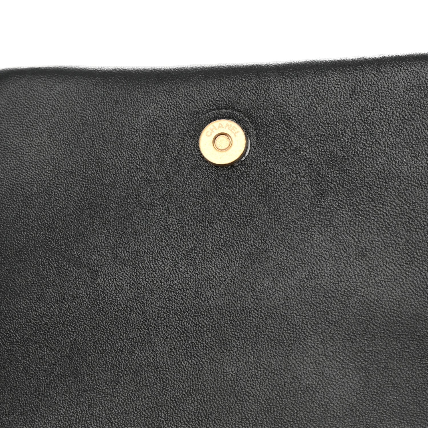 Chanel Lambskin Quilted Crystal CC Mini Flap Black 11 of 14