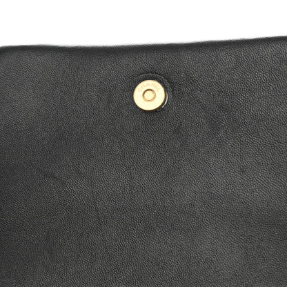 Chanel Lambskin Quilted Crystal CC Mini Flap Black 11 of 14