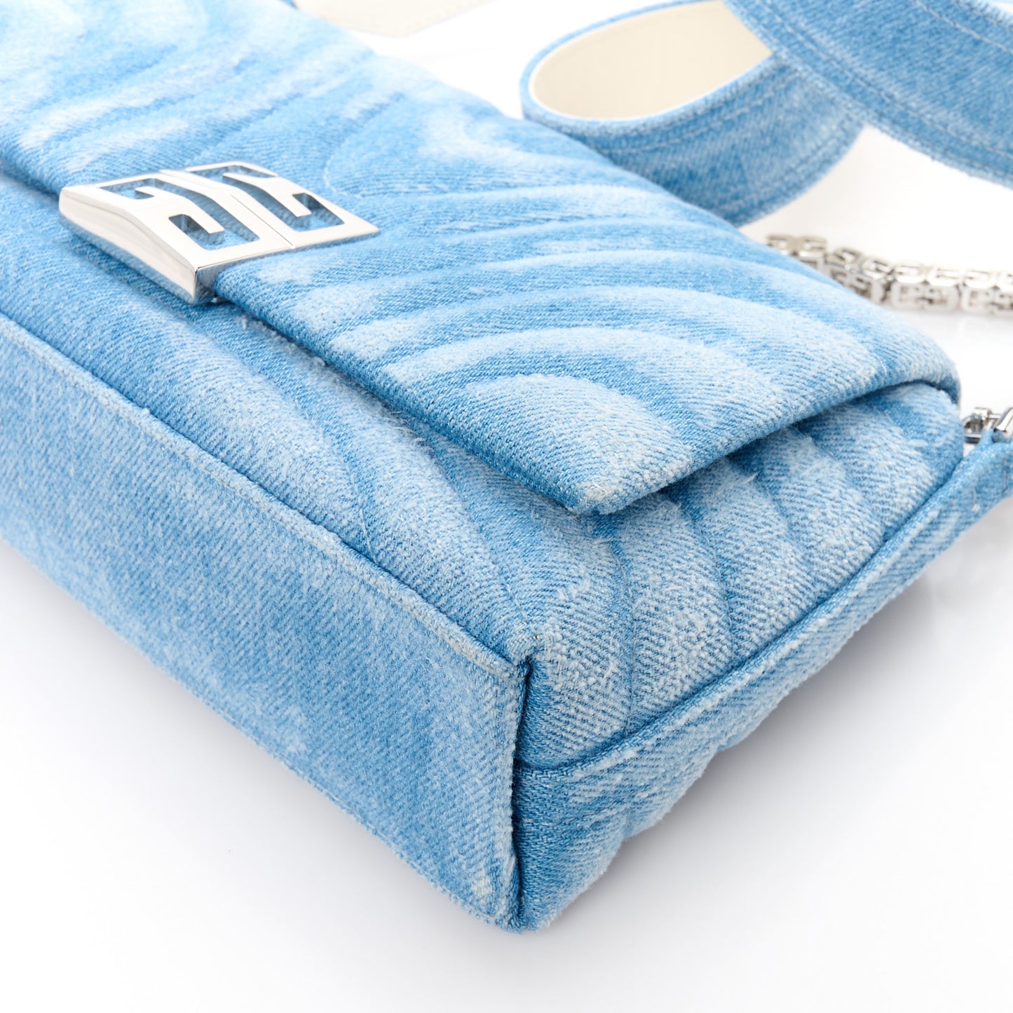 Denim Ombre Small 4G Shoulder Bag Blue