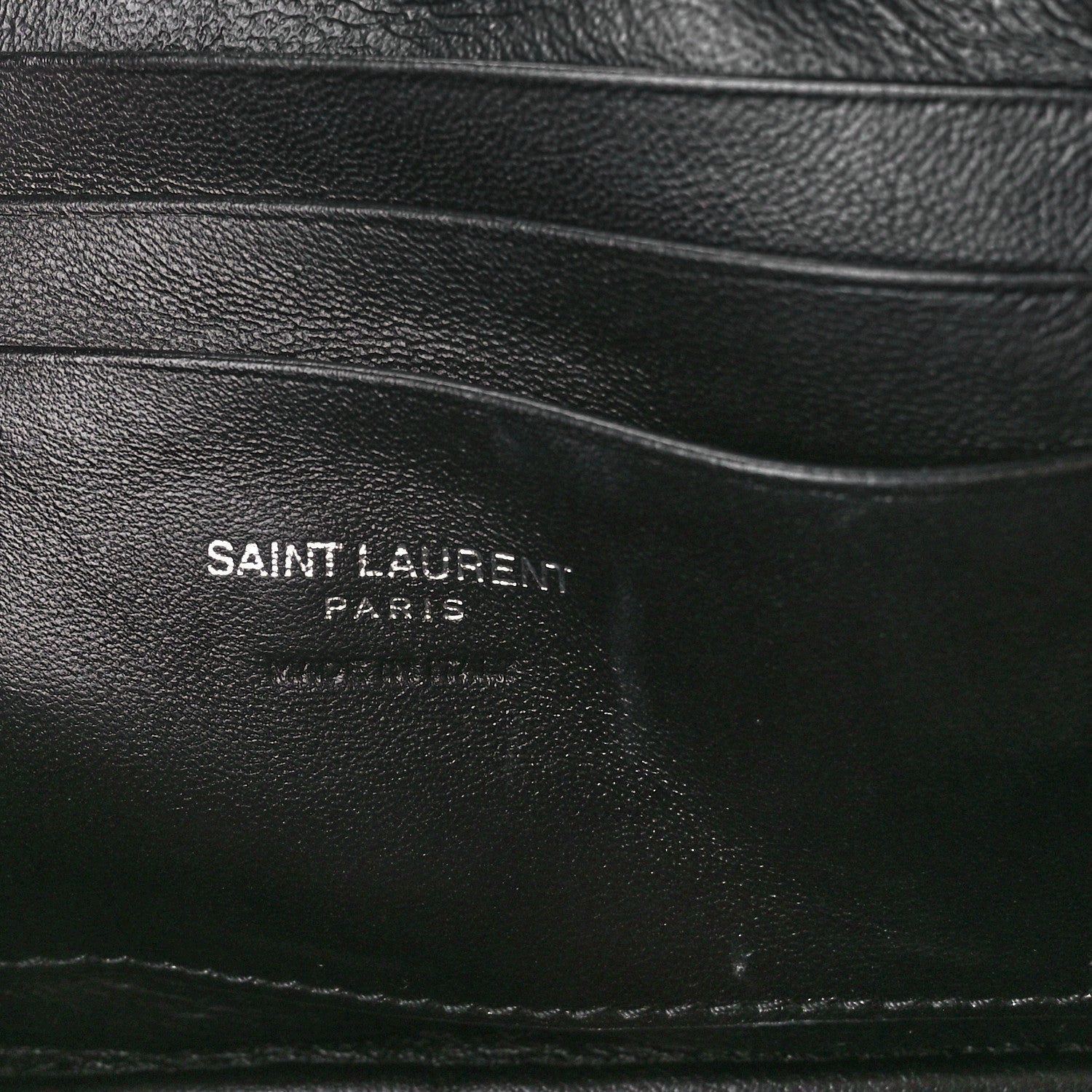 Saint Laurent Grain De Poudre Matelasse Monogram Mini Lou Camera Bag Black 6 of 10