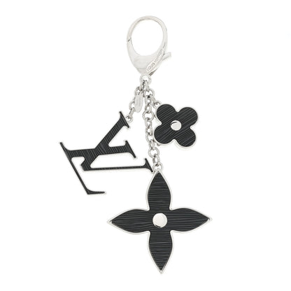 Louis Vuitton Electric Epi Fleur d'Epi Bag Charm Black 1 of 5