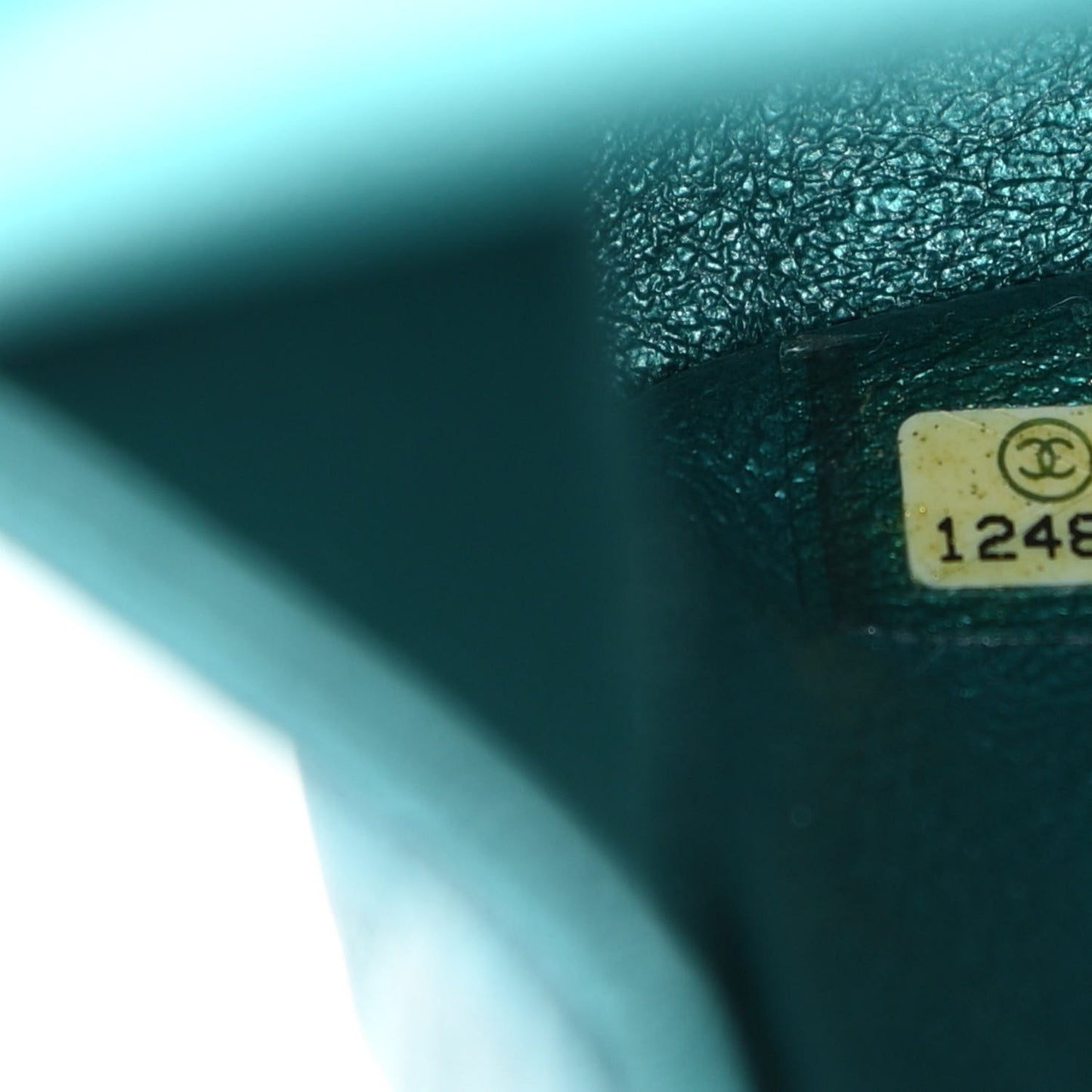 Metallic Calfskin 2.55 Reissue 225 Flap Turquoise