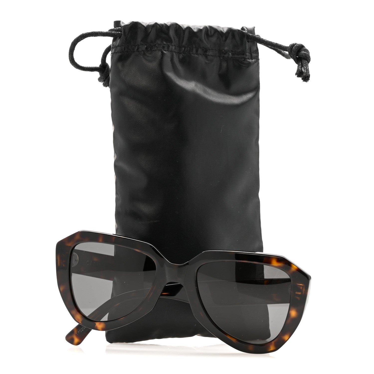 Celine Acetate Sunglasses CL40046U Dark Havana 14 of 14