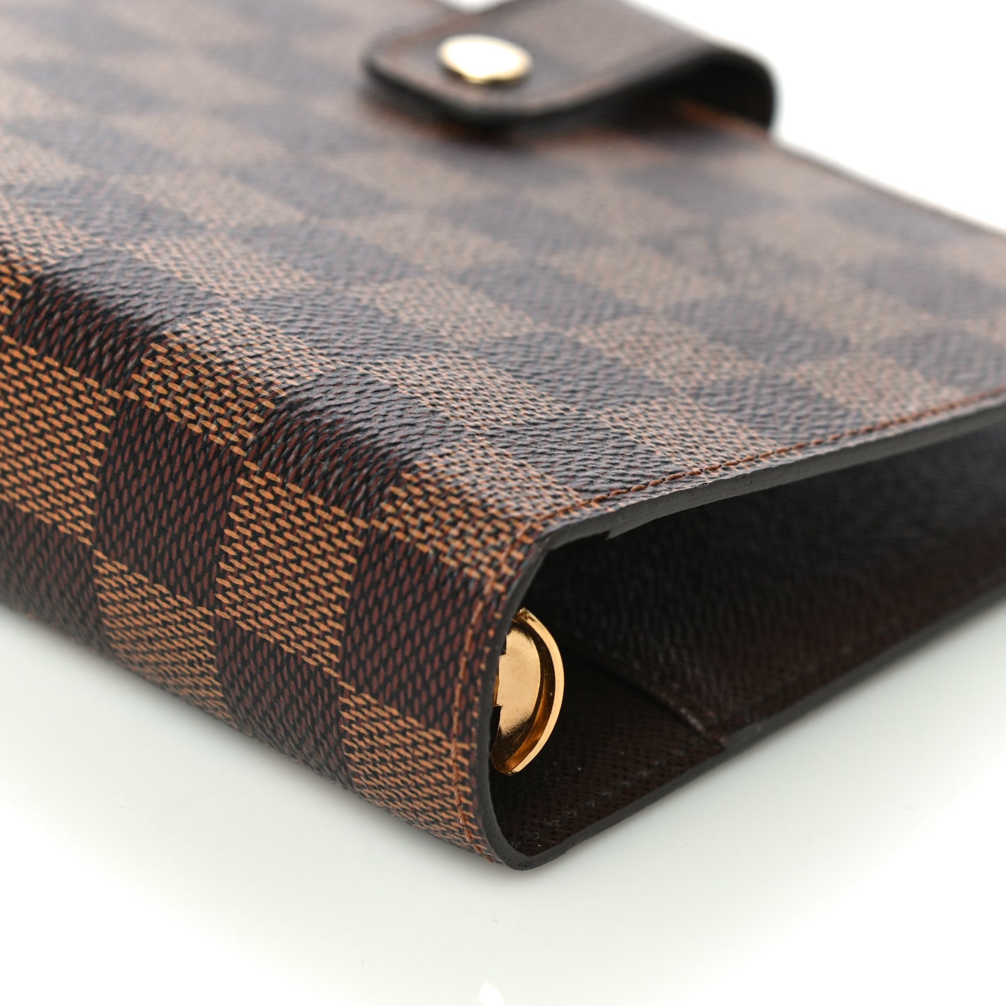 Damier Ebene Medium Ring Agenda Cover
