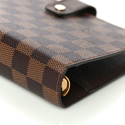 Louis Vuitton Damier Ebene Medium Ring Agenda Cover 8 of 13