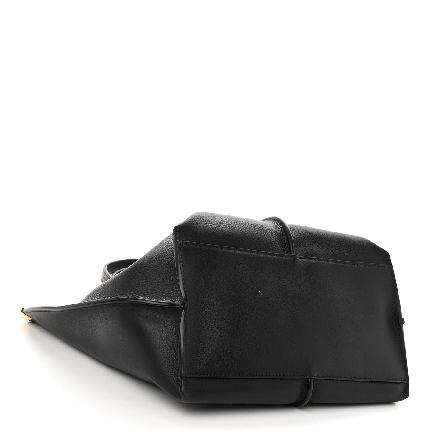 Smooth Calfskin Medium Vick Tote Black