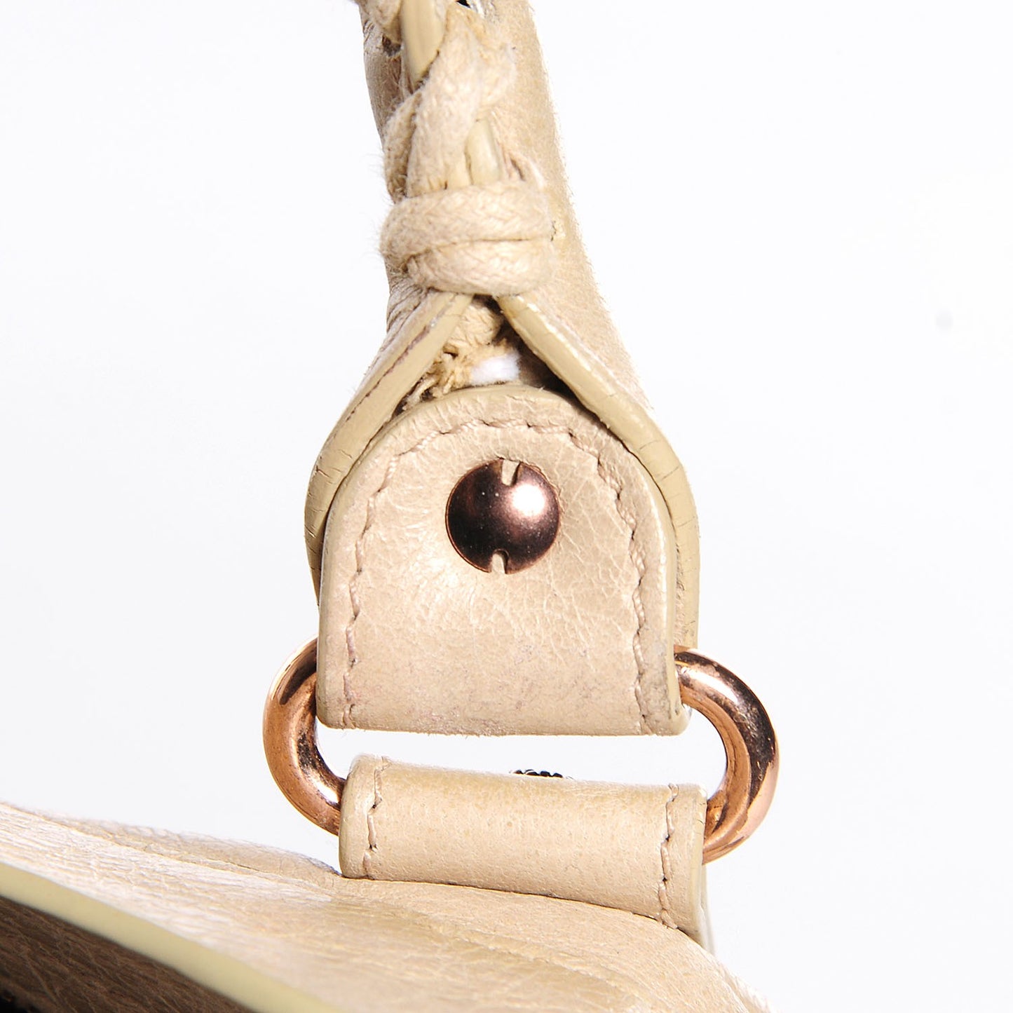 Agneau Giant 12 Rose Gold Hardware Town Praline