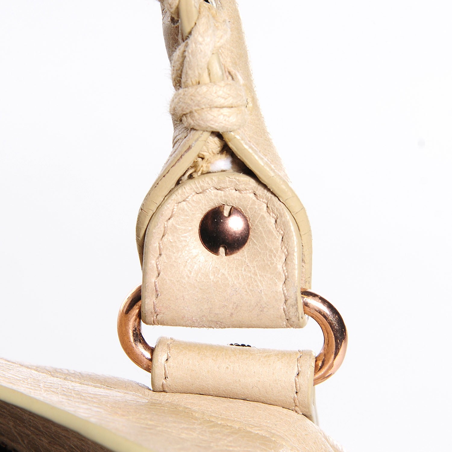 Balenciaga Agneau Giant 12 Rose Gold Hardware Town Praline 8 of 13