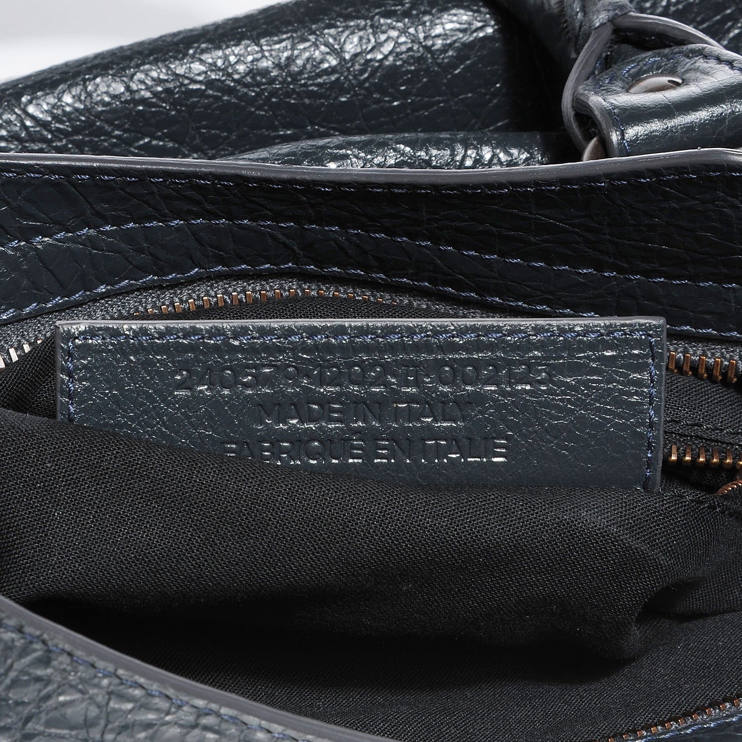 Balenciaga Agneau Classic Hardware Town Anthracite 10 of 14