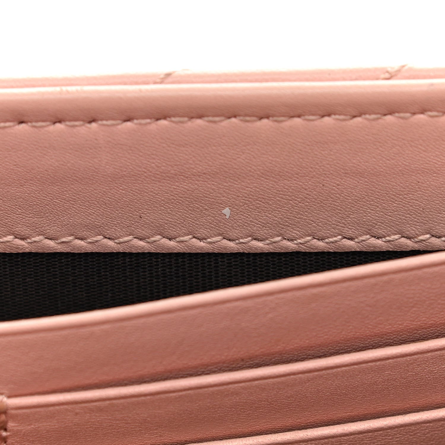Gucci Calfskin Matelasse GG Marmont Chain Wallet Perfect Pink 12 of 20
