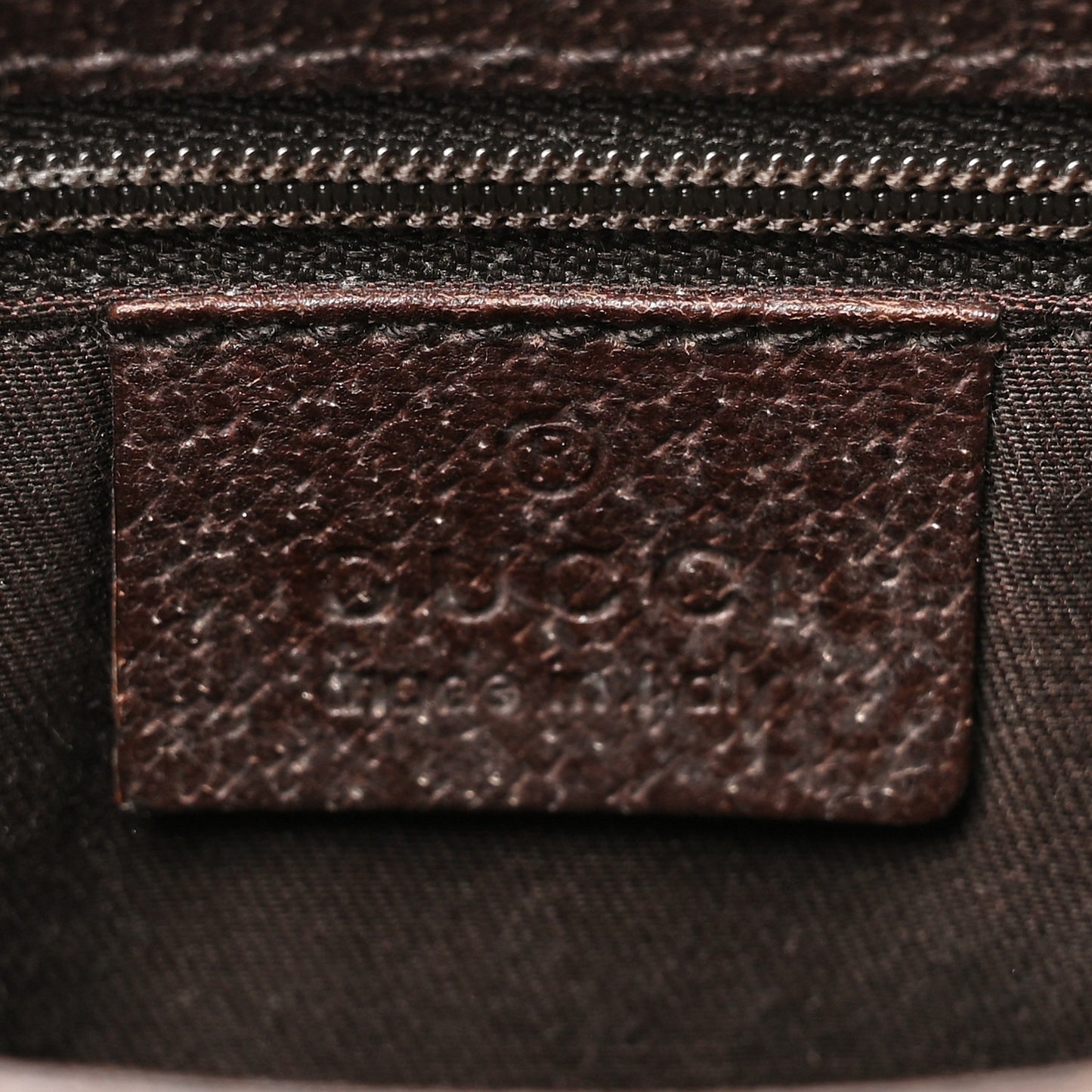 Monogram Waist Pouch Bag Dark Brown