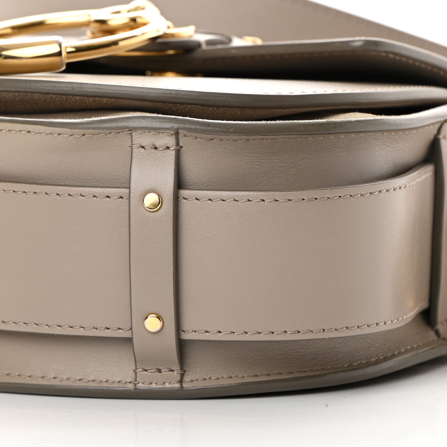Calfskin Small Tess Bag Motty Grey