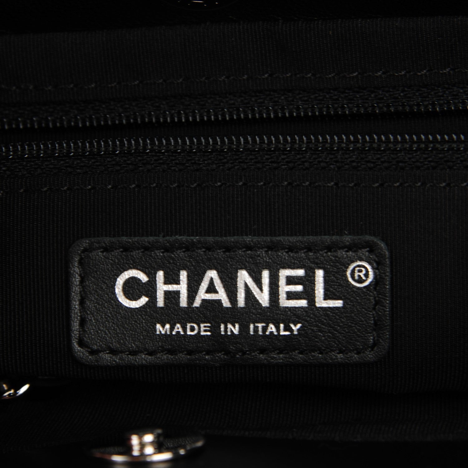 Chanel Calfskin Large Trianon Tote Black 6 of 7
