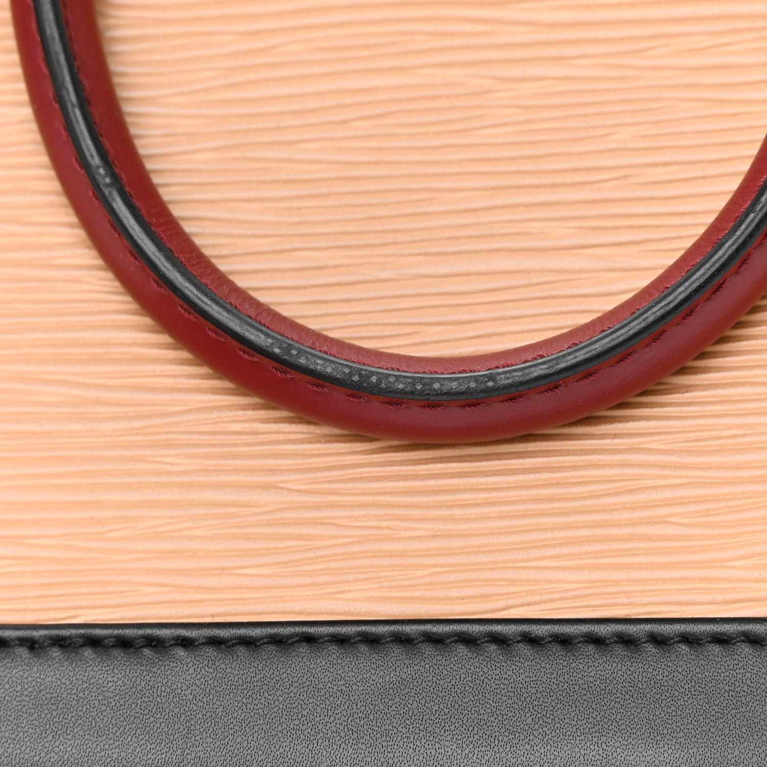Louis Vuitton Epi Tri-Color Alma BB Vanilla Fuchsia Black 12 of 14