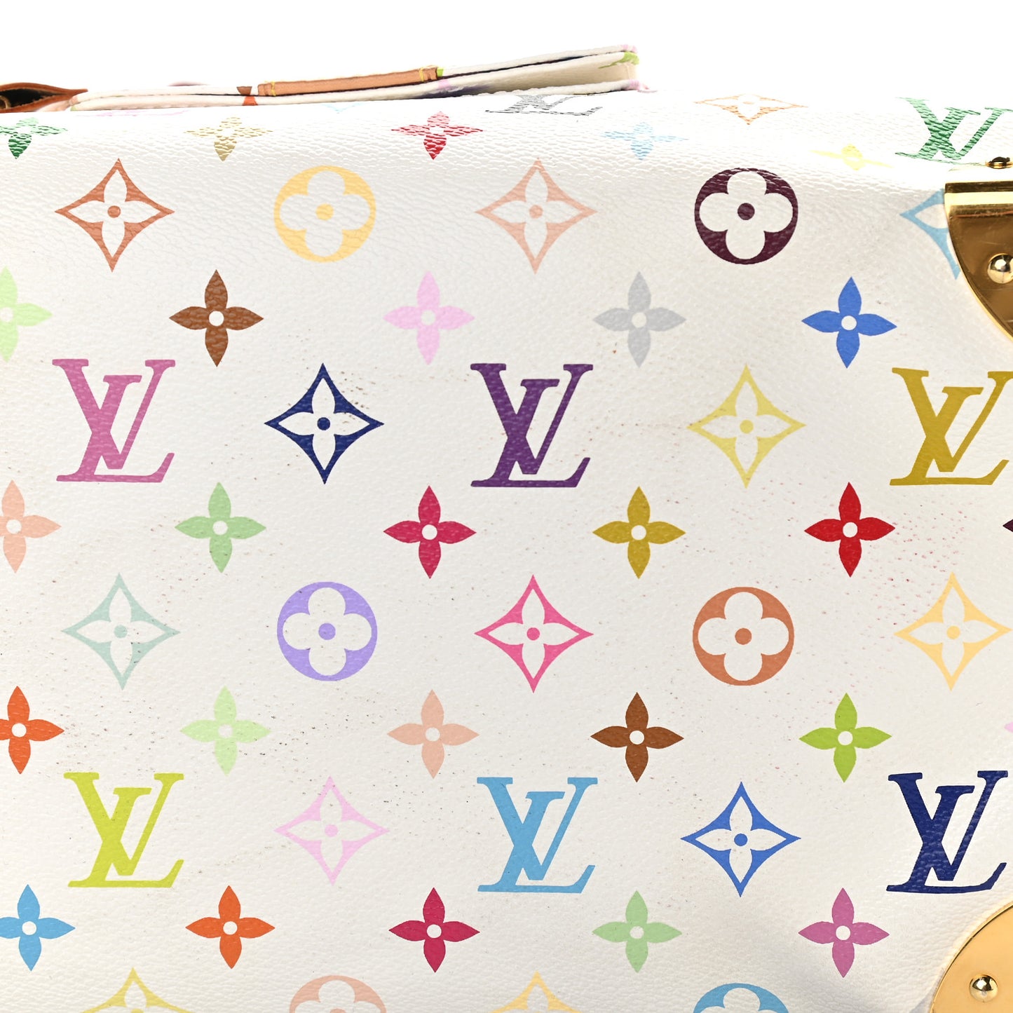 Monogram Multicolor Speedy 30 White
