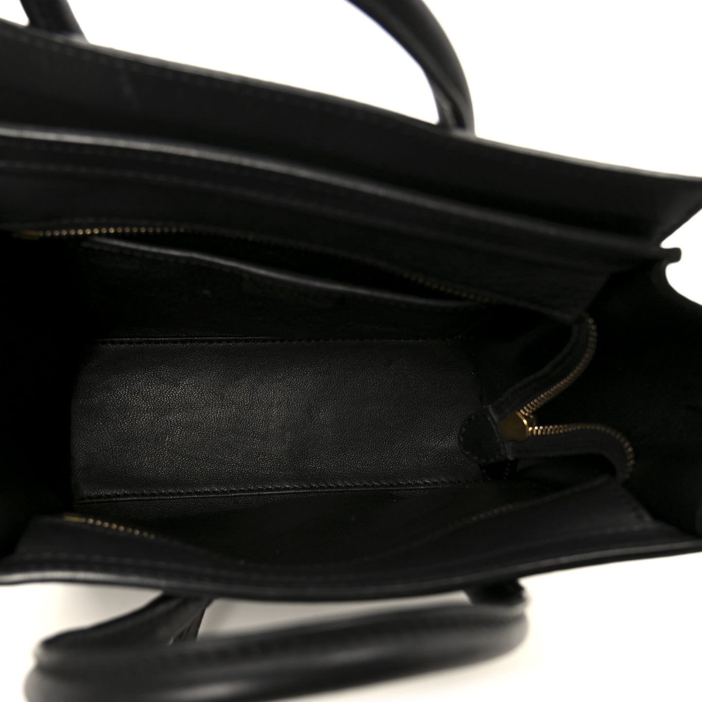 Smooth Calfskin Nano Luggage Black